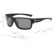 Polarized Full Lens Reading Sunglasses for Men | UV Protection | Square Style | Black | 1.25x Magnification - Buy Online on GoSupps.com