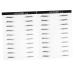 Baluue 6 Sheets Pairs Eyebrow Makeup Tools Eyebrow Artificial Eyebrow Patch Stick Elf Brow Lift Kit