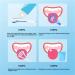 Qosnoun Tongue Cleaning Gel Set - Probiotic Oral Hygiene with Silicone Scraper & Brush for Fresh Breath - Buy Online on GoSupps.com