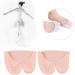 Artibetter Soft Gel Pointed Toes Protee Cap Silicone Toe Tip Protection for High Heels & Ballet Shoes (White & Skin Color) | Comfortable & Durable - Buy Online on GoSupps.com