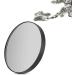 KALLORY Wall Makeup Mirror 5X Magnification with 2 Suction Cups Round Black Cosmetic Mirror for Bathroom Makeup 8.8cm - Buy Online on GoSupps.com