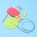 BESPORTBLE Table Tennis Trainer Set with Elastic Soft Shaft and Wooden Paddle for Kids Indoor/Outdoor Play - Includes Soft Ping Pong Ball for Practice - Buy Online on GoSupps.com
