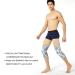 Neotech Care Bamboo Fiber Knee Support Sleeve Brace - XL Size - Grey (1 Pair) - Buy Online on GoSupps.com