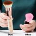EDMIRE Foundation Brush - Kabuki Flat Top Makeup Brush for Liquid Foundations - Pink - Buy Online on GoSupps.com