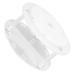 Rotating Acrylic Eyelash Tweezers Holder - 12 Hole Organizer for Eyelash Extensions (Pure White) | International Shipping Available - Buy Online on GoSupps.com