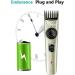 Shop Metal Body Professional Trimmer - Rechargeable Electric Hair Clipper for Men | Best Hairdresser Tool - Buy Online on GoSupps.com