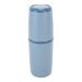 Cosiki Toothpaste Travel Bag Holder Travel Toothbrush Holder Portable Versatile Hygienic for Outdoor (Dark Blue)