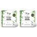 The Cheeky Panda bamboo toilet paper 3-layer |9 rolls x 200 sheets |Klopapier plastic -free packed |Eco toilet paper (pack with 2) 9 pieces (2 -pack) single