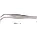 Tweezers Tweezers with Tip 12.5cm Portable Erosion Resistant Easy to Clean Serrated Edge for Bag for Watch Repair (Curved Round Tip) - Buy Online on GoSupps.com