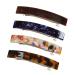4 Pieces Acrylic Hair Clip Automatic Hair Clips Acetate Hair Pin for Fine Hair and Medium Thick Hair French Vintage Hair Accessories for Women Girls