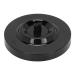 Universal Electric Charging Stand Razor Stand ABS Material Round Shape Men's Razor Charging Base for Home Bathroom Use