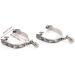 Zerodis Stainless Steel Horse Spurs West Cowboy Horse Boot Spurs Decoration with Gear Spurs for Boots Equestrian Equipment for Equestrian Competition Entertainment - Buy Online on GoSupps.com