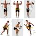 Buy Exercise Bands for Men & Women | Resistance Bands for Home Workouts Yoga & Physical Therapy | 10-150LBS Assorted | International Shipping Available - Buy Online on GoSupps.com