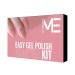 Mesauda ME Easy Gel Polish Starter Kit - Nude Edition - Kit for semi-permanent gel polish