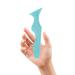 SHANPIN 5 in 1 Reusable Silicone Eye Makeup Assistant Tool  Beginners Eyeliner Stencils Winged Tip Eyeliner Aid Eyebrow Pencil Stencil  Multi-Purpose Makeup Tool for Winged Eyeliner.(5 in 1 Blue