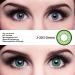 Buy Matlens EOS Green Circle Contact Lenses - Strength 1.0 Diopters Includes Care Pack & Container - International Shipping - Buy Online on GoSupps.com
