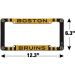 Boston Bruins Grill Stripe License Plate Tag Frame - Buy Online on GoSupps.com