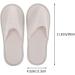 Minkissy 6 Pairs Disposable House Shoes | Slipproof Pedicure Slippers for Women | Spa & Bath Sandals | Casual Guest Footwear - Buy Online on GoSupps.com