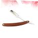 Manual Rapids Wood Libra Razor - Foldable Stainless Steel Straight Blade Shaving Tool for Men - Eco-friendly Bamboo Handle - 1 PC - Buy Online on GoSupps.com