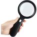 Led Illuminated Glass for Old Man Reading Night Lighting 10x Handheld Magnifier Made in China - Buy Online on GoSupps.com