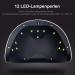 LKE 36W Nail Dryer - LED Nail Lamp with Timing Function LCD Display & Infrared Sensor - SUN X10PLUS White - International Shipping - Buy Online on GoSupps.com
