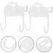 Holibanna 2pcs Shape Coat Hanging Hook Over Towel Hangers Door Racks Heavy Hanger Hooks Rabbit The Clothes - Buy Online on GoSupps.com