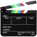 Coolbuy112 Movie Directors Clapboard | Acrylic Film Slate with Magnetic Eraser & Pens - Buy Online on GoSupps.com