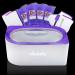 Paraffin Wax Machine for Hand and Feet  Parafin Wax Warmer  Everything in One Kit  Paraffin Wax Refills, Mitts & Booties  Soothing Relief with Parrafin Hot Wax  At Home Paraffin Wax Bath Violet