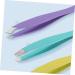 Fomiyes Eyebrow Tweezers Tool - Rustproof Flat Eyebrow Trimmer Kit for Women Perfect for Travel - Buy Online on GoSupps.com