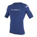 O'Neill Men's Basic Skins UPF 50+ Short Sleeve Rash Guard X-Large Pacific