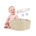 Umbilical Hernia Belt Baby Belly Button Band Infant Newborn Belly Support Band Wrap Baby Abdominal Binder Umbilical Truss Cord Adjustable Navel Band (Medium)