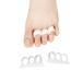6 Pack Toe Separators Hammer Toe Straightener Three Pairs of 3-Loops Toe Spacers for Bunion Corrector for Men and Women Toe Spacers for Yoga Overlapping Toe Bunion Relief