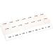 Safe and Sound Weekly Pill Organiser with 2 Compartments Per Day - Printed and Braille, Flip-top Lids, Push-open Catches - Clear, 1 Count (Pack of 1) - Buy Online on GoSupps.com