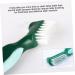 Shop Tovinanna 3-Piece Double-Headed Toothbrush for Prosthesis Care | Effective Cleaner for False Teeth - Buy Online on GoSupps.com