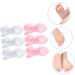 Healvian Double Hole Toe Splitter Nail Art Tool - 12pcs Toe Spreader Set for Bunions, Hammer Toe Corrector, Toenail Separator - Foot Care Kit 5.6x2cm - Buy Online on GoSupps.com