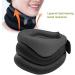 Ergonomic Neck Support Brace for Pain Relief - Soft Foam Collar for Stabilizing Vertebrae & Sleeping Comfort - Grey - Buy Online on GoSupps.com