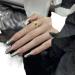Temperament-enhancing manicure whitening detachable manicure in Europe and America wearing manual patch.(M)