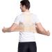 Lower back support lumbar support belt pain relief back support for women and men under the clothing Lower lumbar support posture correction Good beige l