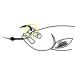 Black Cat Premium Stop Catfish Fishing Accessories | Baitfish Fishing Black 1.5m Shop Internationally - Buy Online on GoSupps.com