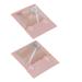 Mikinona 2 Lace Double Eyelid Sticker Lace Eyelid Tape Double-Sided Tape Eye Shaping Makeup Supplies Hooded Eyelid Tape Double Eyelid Stickers Eyes Woman Hot Melt Adhesive Patch 8x6.5cm As Shown