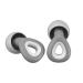 Ear Plugs for Sleeping Hearing Protection Reusable Silicone Ear Plugs for Noise Reduction 33dB Noise Cancelling Earplugs for Sleep Concerts Snoring Work Travel Grey