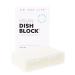 No Tox Life Dish Washing Block Soap - Free of Dyes and Fragrance - Zero Waste 6 Ounce (Pack of 1)