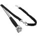 Hands freely bicycle dogs retractable dog leash exercise line tensile force leash with shock spring for training outdoors - easy installation and disassembly safe free control