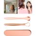 Stainless Steel Tongue Scraper Set - 3pcs Dental Cleaner Tool with Case for Oral Hygiene - Buy Online on GoSupps.com
