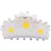 Large Hair Claw Clip Big Claw Clips Hair Clips for Women Elegant Flower Shape Fashionable Hair Clip Styling Tool Accessories(tulip) (Color : White Daisy Large)