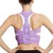 Adults Sitting Posture Corrector Boys Girls Spinal Support Belt Correct Body Figure Stand Trainer Device (Color : Gray Size : Small) (Purple Small)