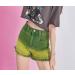Buy Uck-Kit Women's High Waist Green Denim Shorts - Casual Stretch Slim Fit Straight Leg Available in XXL - Buy Online on GoSupps.com