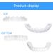 Instant Snap-On Veneers: 2 Pairs Cosmetic Temporary Dentures for Men and Women - Top and Bottom Clip-In Fake Smile Teeth - Buy Online on GoSupps.com