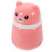 Cabilock Powder Puff Box Pink Powder Make up Holder Powder for Newborn Fluffy Body Powder Puff Powder Bottle Infant Talcum Powder Bottles Home Use Powder Puff Container Powder Box 10X7CM Pink