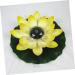Artificial Outdoor Plants Garden Fountain Water Lily Light Flower Decorations Decoration Lights Outdoor Pool Decoration Light Outdoor Flower Lights Solar Powered LED Night Light (As Shown) - Buy Online on GoSupps.com